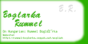 boglarka rummel business card